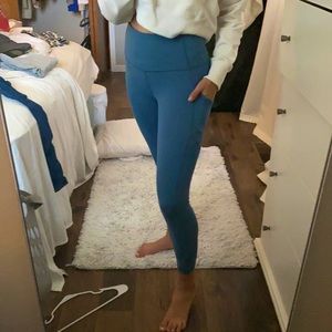 Blue Leggings